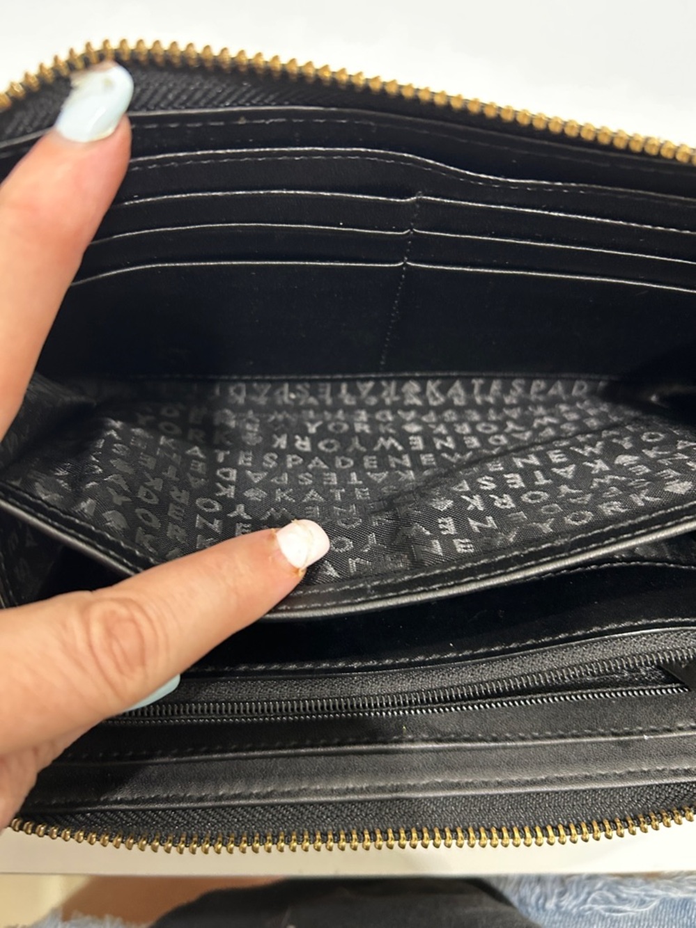 Kate Spade New York Continental Zip Around  Wallet - Picture 8 of 12